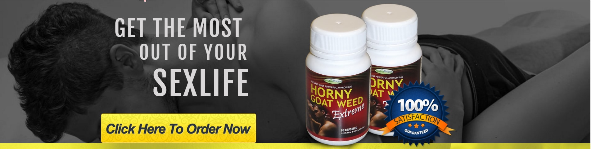 Horny Goatweed Extreme - Natural Powerful Aphrodisiac for American Men and Women