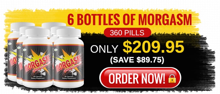 6 Bottle Morgasm Tablets For Americans