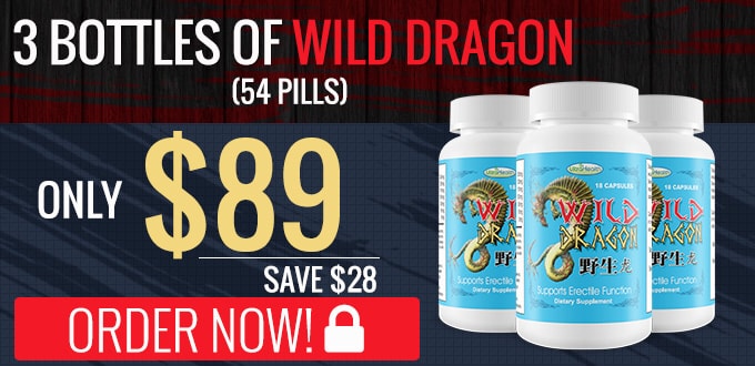 3 Bottle Wild Dragon Capsules - 180 Pills